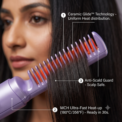 Haveely Glide™ | Portable Cordless Hair Styler