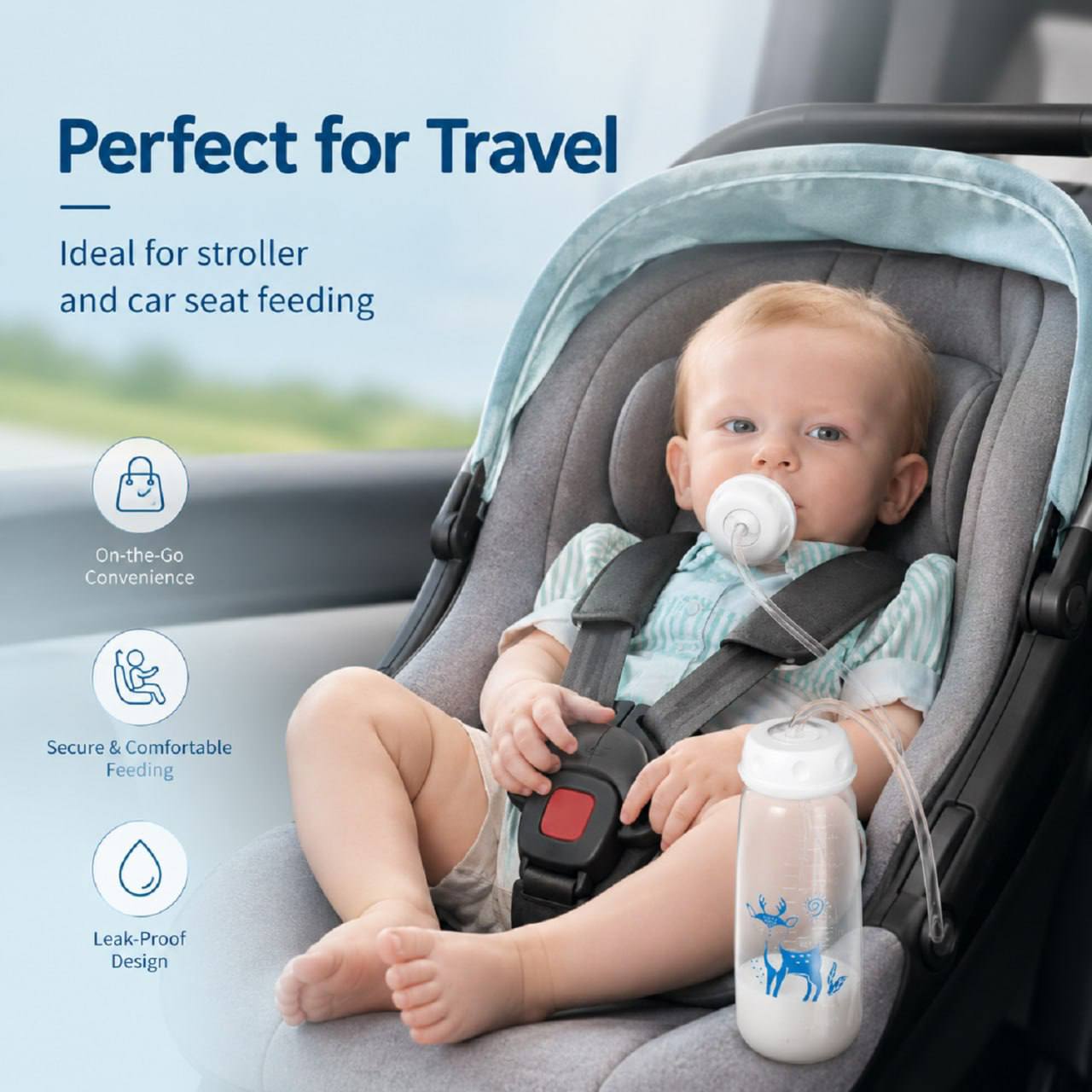 Haveely FlowNest™ - India's Premium Hands-Free Baby Feeding System