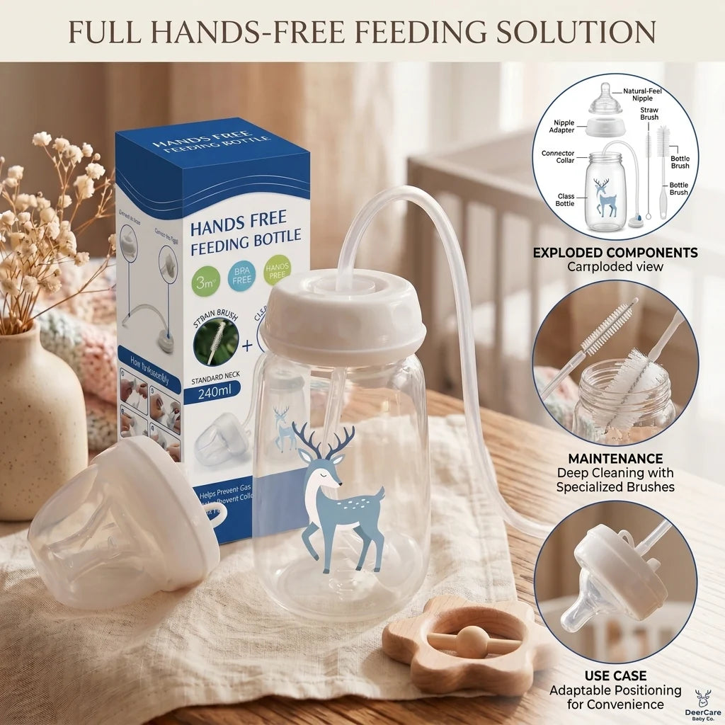 Haveely FlowNest™ - India's Premium Hands-Free Baby Feeding System